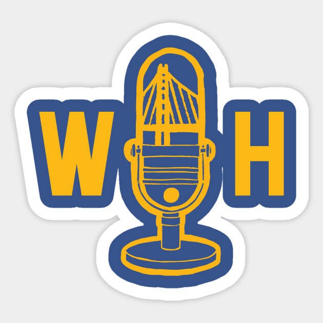 Warriors Huddle - Mic Check Sticker by Warriors Huddle